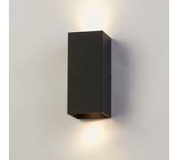 London Square Up and Down Wall Light Lighting Collection Black One Size