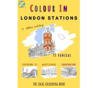 London Stations Colouring Book (A4)