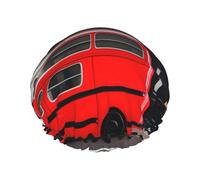 London Street shower caps with a double layer of, hold your hair well whether using them while showering or taking bath.