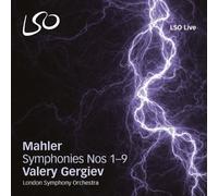 LONDON SYMPHONY ORCH - MAHLER / SYMPHONIES NO.1-9 GERGIEV - CD - M3z