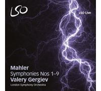 LONDON SYMPHONY ORCH - MAHLER / SYMPHONIES NO.1-9 GERGIEV - New CD A - Y123z