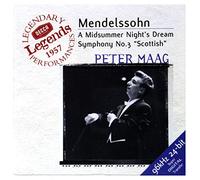 London Symphony Orchestra Jennifer Vyvyan Peter Maag Marion Lowe Female Chorus of the Royal Opera House, Covent Garden - Mendelssohn: Symphony No.3; A Midsummer Night's Dream