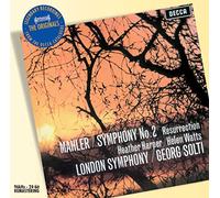 London Symphony Orchestra London Symphony Chorus Georg Solti Heather Harper Helen Watts - Mahler: Symphony No.2 - "Resurrection" (DECCA The Originals)