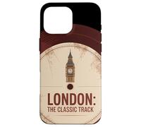 London The Classic Track Vinyl Music Art Case for iPhone 16 Pro Max