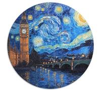 London Tower Bridge Jigsaw Puzzles Puzzle for Adults Kids. 1000 Piece Impossible Challenge Toy Educational Games Home Decoration for Educational Games Gifts 1000pcs (67.5x67.5cm)
