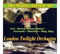 London Twilight Orchestra - Hits of ABBA in classical Instrumental Versions - ideal zur Filmvertonung oder als Unterleger bei Moderation, Show etc. Oder Für KARAOKE (CD Album, 15 Titel) Money, Money, Money / Waterloo / Knowing Me, Knowing You / The Winner Takes It All / Fernando / Super Trouper / Mama Mia / I Have A Dream / Gimme, Gimme, Gimme / Eagle / Ring Ring / Hasta Manana u.a.