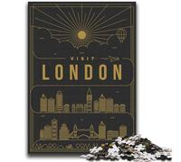 London UK 2000 Piece Jigsaw Puzzles for Teenagers Gifts, Educational Stress Relief Toy for Is Ideal As A Gift for The Whole Family 2000pcs(70x100cm)