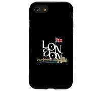 London UK Iconic Landmarks England Travel Vintage Case for iPhone SE (2020) / 7/8