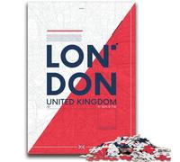 London UK Jigsaws 2000 Pieces for Adults, Toys Educational Games Stress Relieving Secret Santa Gifts for And Age 14 2000pcs(70x100cm)
