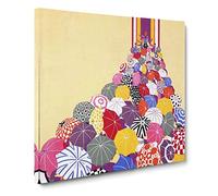 London Underground Canvas Print | Gallery Wrapped 30mm Frame Wall Art | 14x14 inches | Ready to Hang | Retro Picture | Living Room Bedroom Lounge Office