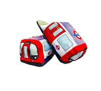 London Underground - London Underground Tube Train Slippers - Soft Plush Warm Slippers in Train Design - Great Gift Idea for London Enthusiasts - Size Small