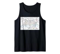 London Underground Map Tank Top