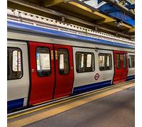 London Underground Train Greeting Card with Sound