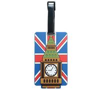 London Union Flag Big Ben PVC Luggage Tag