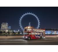 London: Vintage Open-Top Bus Night Tour with Live Guide
