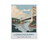 Londonderry Northern Ireland，Jigsaw Puzzle Adults Kids Children's Educational Toy Personalized Gift（38x26cm）-Q96