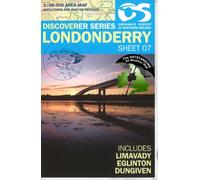 Londonderry ~ The Outstanding All Weather Discoverer Map 7 with free distance ruler