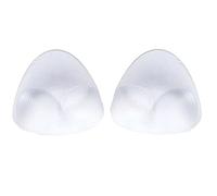 LondonExpress 1 pair Silicone Gel Bra Breast Enhancers Push Up Pads Chicken Fillet Insert Clear Triangle Invisible Waterproof Bikini Swimsuit Sportswear Women Removable Bra Padding Molding Pads