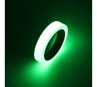 LondonExpress Glow in The Dark Self-Adhesive Tape, Green Light Luminous Tape Sticker Removable Waterproof Durable Wearable Stable Safety Fluorescent Emergency Roll 10MM x 10M