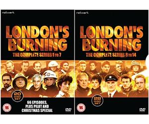 London's Burning 1-14 : LWT's Most Popular and Enduring Series The Complete Series 1, 2, 3, 4, 5, 6, 7, 8, 9, 10, 11, 12, 13 and 14 DVD Collection + Extras