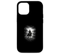 Lone Cowboy Rider In Desert and Western Sky Case for iPhone 12/12 Pro