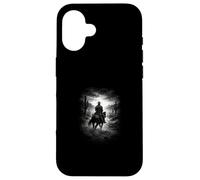 Lone Cowboy Rider In Desert and Western Sky Case for iPhone 16