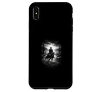 Lone Cowboy Rider In Desert and Western Sky Case for iPhone XS Max