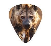 Lone Hyena guitar pick set, 3 different thicknesses, 12 pieces for a variety of instruments