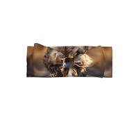 Lone Hyena Pattern baby bow headband - elastic and comfortable headwear, photo shoots, birthday parties, daily wear,