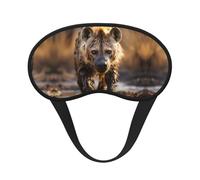 Lone Hyena Universal Lightweight Eye Mask: Great for Travel, Office Naps and Shift Work. Provides a Comfortable Sleeping Environment