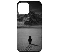 Lone Penguin Antarctic Cover | Adventure Wildlife Aesthetic Case for iPhone 12 mini