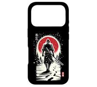 Lone Samurai Walking - Neo-Japanese Anime Samurai Noir Art Case for iPhone 17 Pro