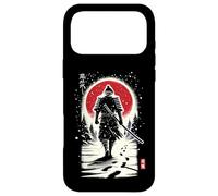 Lone Samurai Walking - Neo-Japanese Anime Samurai Noir Art Case for iPhone 17 Pro Max