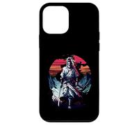 Lone Samurai Warrior Under Crimson Sun Anime Vintage Legend Case for iPhone 12 mini