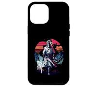 Lone Samurai Warrior Under Crimson Sun Anime Vintage Legend Case for iPhone 12 Pro Max