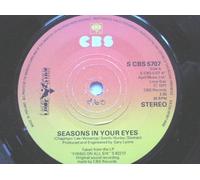Lone Star - Lone Star Seasons In Your Eyes 7" CBS SCBS5707 EX 1977 there is handwritten number on label and 2mm drill hole in label rim