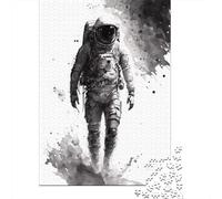 Lone Voyager 1000-Piece Puzzle for Adults, 52x38cm/1000pcs; White Cardboard Pieces for Neat Sorting; for Calm Concentration at Home