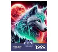 Lone Wolf 1000 Piece Adults Puzzle Kids Age Games Gifts Birthday Difficult Impossible Decompression 70x50cm/1000pcs
