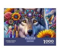 Lone Wolf 1000 Piece Adults Puzzle Kids Age Gifts Gifts Birthday Difficult Impossible Challenging & Brainteasing 70x50cm/1000pcs