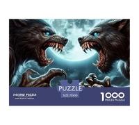 Lone Wolf 1000 Piece Adults Puzzle Kids Age Gifts Gifts Birthday Home Decoration Decompression 70x50cm/1000pcs