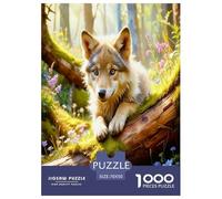 Lone Wolf 1000 Piece Jigsaw Puzzles for Adults Educational Games Birthday Gifts for Women And Man Challenge High Difficulty 70x50cm/1000pcs