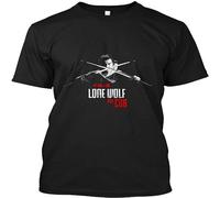 Lone Wolf and Cub Gift T Shirt for Unisex Men Fuy Cool Tee Short Sleeve Black L