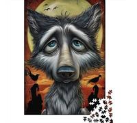 Lone Wolf - Animation Rätsel Für Erwachsene || 70x50cm/1000pcs Puzzles Lernspiele Home Decor Puzzles
