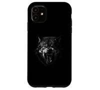 Lone Wolf Moon Howling Wolf Pack Head Wolves Howl Case for iPhone 11