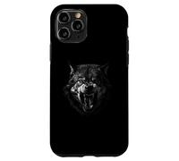 Lone Wolf Moon Howling Wolf Pack Head Wolves Howl Case for iPhone 11 Pro