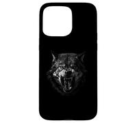 Lone Wolf Moon Howling Wolf Pack Head Wolves Howl Case for iPhone 15 Pro Max