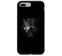 Lone Wolf Moon Howling Wolf Pack Head Wolves Howl Case for iPhone 7 Plus/8 Plus