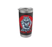 Lone Wolf Ninja Warrior Samurai Swords Men Women Kids Stainless Steel Insulated Tumbler