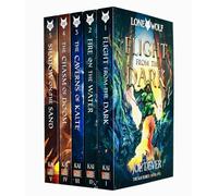 Lone Wolf Series Books 1 - 5 Collection Set by Joe Dever (Flight from the Dark, Fire on the Water, Caverns of Kalte, Chasm of Doom & Shadow on the Sand)