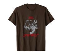 Lone Wolf T-Shirt, Men, Brown, X-Large